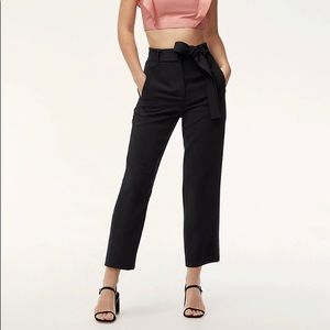 Aritzia Wilfred Crepe Jallade tie front pant size 4